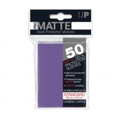 Ultra Pro - 50ct Pro-Matte Purple Standard Deck Protectors